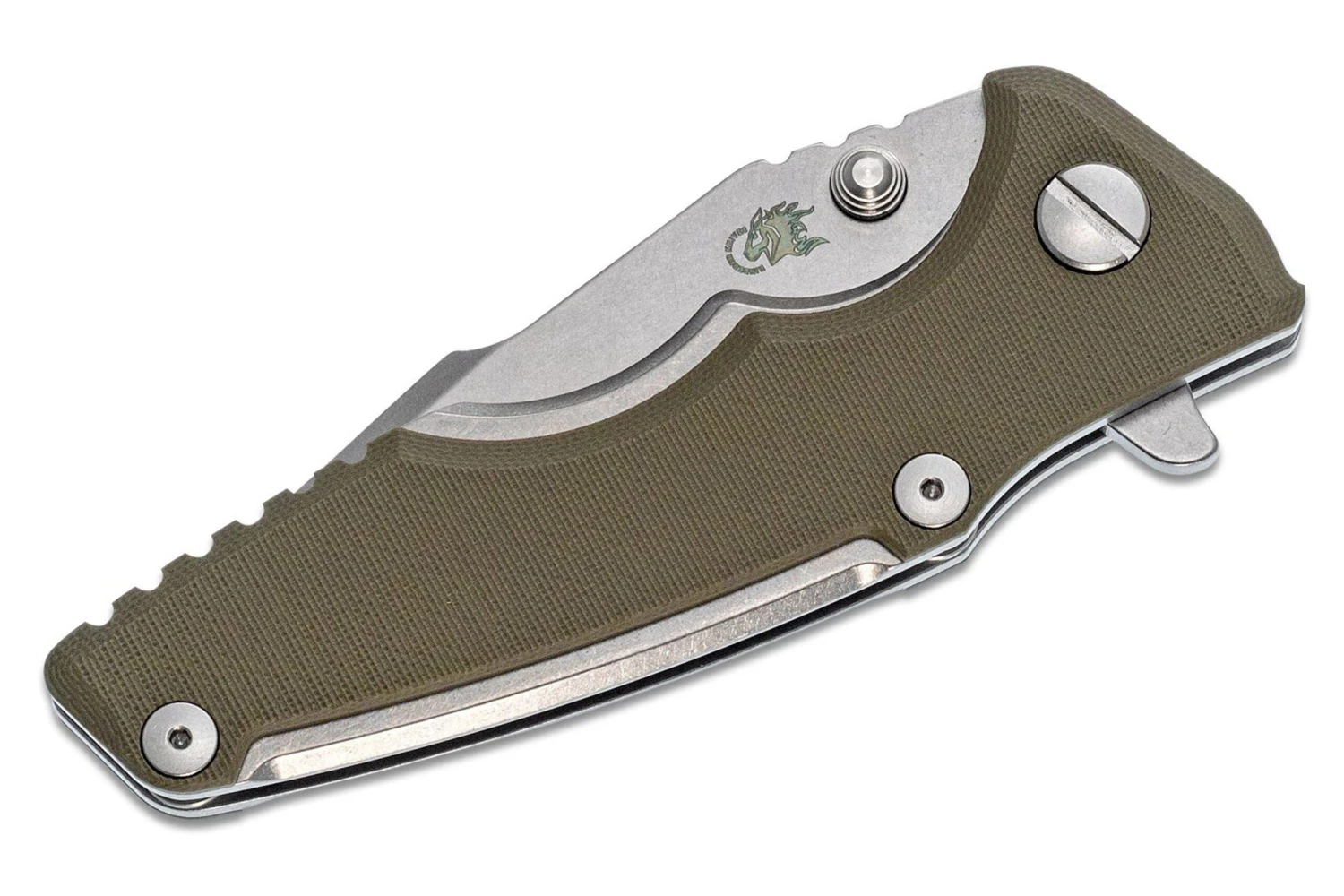 Rick Hinderer Eklipse 3.0” Spanto, CPM S35VN, OD Green Navaja 4 Rick Hinderer Eklipse 3.0” Spanto, CPM S35VN, OD Green Navaja - Imagen 2