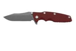 Rick Hinderer Eklipse 3.5” Spearpoint S45VN, Working Finish, Red G10, Navaja