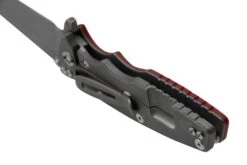 Rick Hinderer Eklipse 3.5” Spearpoint S45VN, Working Finish, Red G10, Navaja -Victorinox Ventas HRK EK 35 SP WF RD 04 rickhinderer