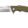Rick Hinderer Eklipse 3.0" 20CV Harpoon Spanto Stonewash OD Green, Navaja -Victorinox Ventas HRK EK3 20 SW OD 01 rickhinderer