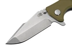 Rick Hinderer Eklipse 3.0" 20CV Harpoon Spanto Stonewash OD Green, Navaja -Victorinox Ventas HRK EK3 20 SW OD 03 rickhinderer