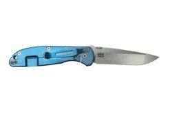 Rick Hinderer FireTac Spanto Stonewash, Blue Black G10, Navaja -Victorinox Ventas HRK FT SP SWBL BK 02 hinderer