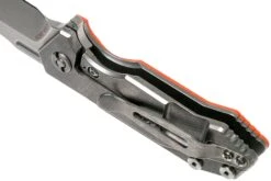 Rick Hinderer Half Track Gen 2, Spearpoint 20CV, Orange G10, Navaja -Victorinox Ventas HRK HALF TRACK SP OR 05 rick hinderer knives