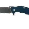 Rick Hinderer Jurassic Slicer Battle Black, Blue/Black G10 CPM 20CV Navaja -Victorinox Ventas HRK JU SL BBL BB 01 rick hinderer knives