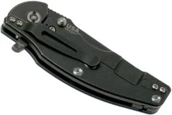 Rick Hinderer Jurassic Slicer Battle Black, Blue/Black G10 CPM 20CV Navaja -Victorinox Ventas HRK JU SL BBL BB 04 rick hinderer knives