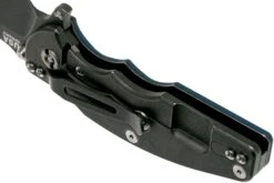 Rick Hinderer Jurassic Slicer Battle Black, Blue/Black G10 CPM 20CV Navaja -Victorinox Ventas HRK JU SL BBL BB 05 rick hinderer knives