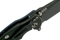 Rick Hinderer Jurassic Slicer Battle Black, Blue/Black G10 CPM 20CV Navaja -Victorinox Ventas HRK JU SL BBL BB 06 rick hinderer knives