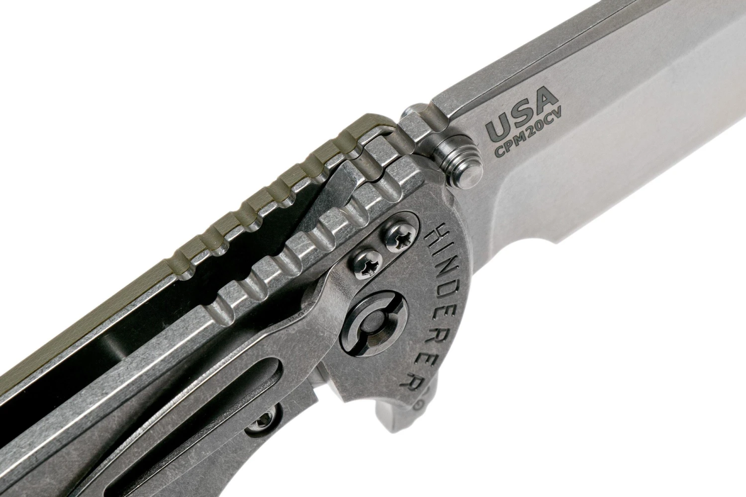 Rick Hinderer XM-24 4 Gen6 Spanto 20CV, OD Green G10 Navaja" 8 Rick Hinderer XM-24 4 Gen6 Spanto 20CV, OD Green G10 Navaja" - Imagen 6