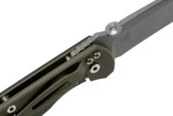 Rick Hinderer FireTac Recurve Battle Bronze, Black G10 Navaja, Rick Hinderer Design -Victorinox Ventas HRK RC WF BBR BK 06 rick hinderer knives