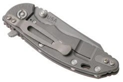 Rick Hinderer XM-18 3" Wharncliffe 20CV Acid Stonewash, Working Finish Red G10, Navaja -Victorinox Ventas HRK XM18 3 WCWFR 04 hinderer