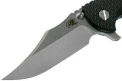 Rick Hinderer XM-18 3.5 Bowie 20CV Stonewash Blue, Black G10 Navaja -Victorinox Ventas HRK XM18 35 BW SBB 03 rick hinderer knives