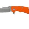 Rick Hinderer XM-18 3.5 Bowie 20CV Working Finish, Orange G10 Navaja -Victorinox Ventas HRK XM18 35 BW WO 01 rick hinderer knives