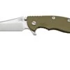 Rick Hinderer XM-18 3.5" Slicer S45VN Fatty Wharncliffe Stonewash Bronze OD Green, Navaja -Victorinox Ventas HRK XM18 35 FW SWG 01 rickhinderer