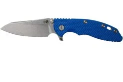 Rick Hinderer XM18 3.5 Skinny Sheepsfoot 20CV, Blue G10 Navaja"