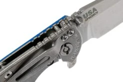 Rick Hinderer XM18 3.5 Skinny Sheepsfoot 20CV, Blue G10 Navaja" -Victorinox Ventas HRK XM18 35 SSSW BL 06 rick hinderer knives