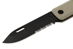 The James Brand The Ellis Slim, Coyote Tan G10, Negro, Serrated, KKN125195-01, Navaja -Victorinox Ventas JAKKN125195 01 03 jamesbrand