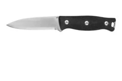 J.E. Made BushCraft ScandiGrind, Black Micarta Cuchillo Bushcraft