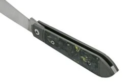 Jack Wolf Low Drag Jack DRAG-01-CDMY, Fat Carbon Dark Matter Yellow, Navaja Slipjoint -Victorinox Ventas JW DRAG 01 CDMY 04 jackwolf