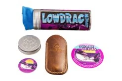 Jack Wolf Low Drag Jack DRAG-01-CDMY, Fat Carbon Dark Matter Yellow, Navaja Slipjoint -Victorinox Ventas JW DRAG 01 CDMY 07 jackwolf