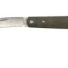 Jack Wolf Laid Back Jack, Green Canvas Micarta LAIDB-01-GRN Navaja Slipjoint
