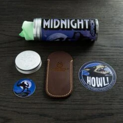 Jack Wolf Midnight Jack, Natural Canvas Micarta MIDNI-01-NAT Navaja Slipjoint -Victorinox Ventas JW MIDNI 01 NAT 03 jackwolf