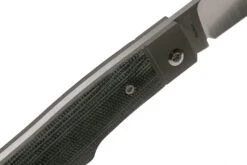 Jack Wolf Sharpshooter Jack, Black Canvas Micarta SHSH-MBK Navaja Slipjoint -Victorinox Ventas JW SHSH MBK 07 jackwolf