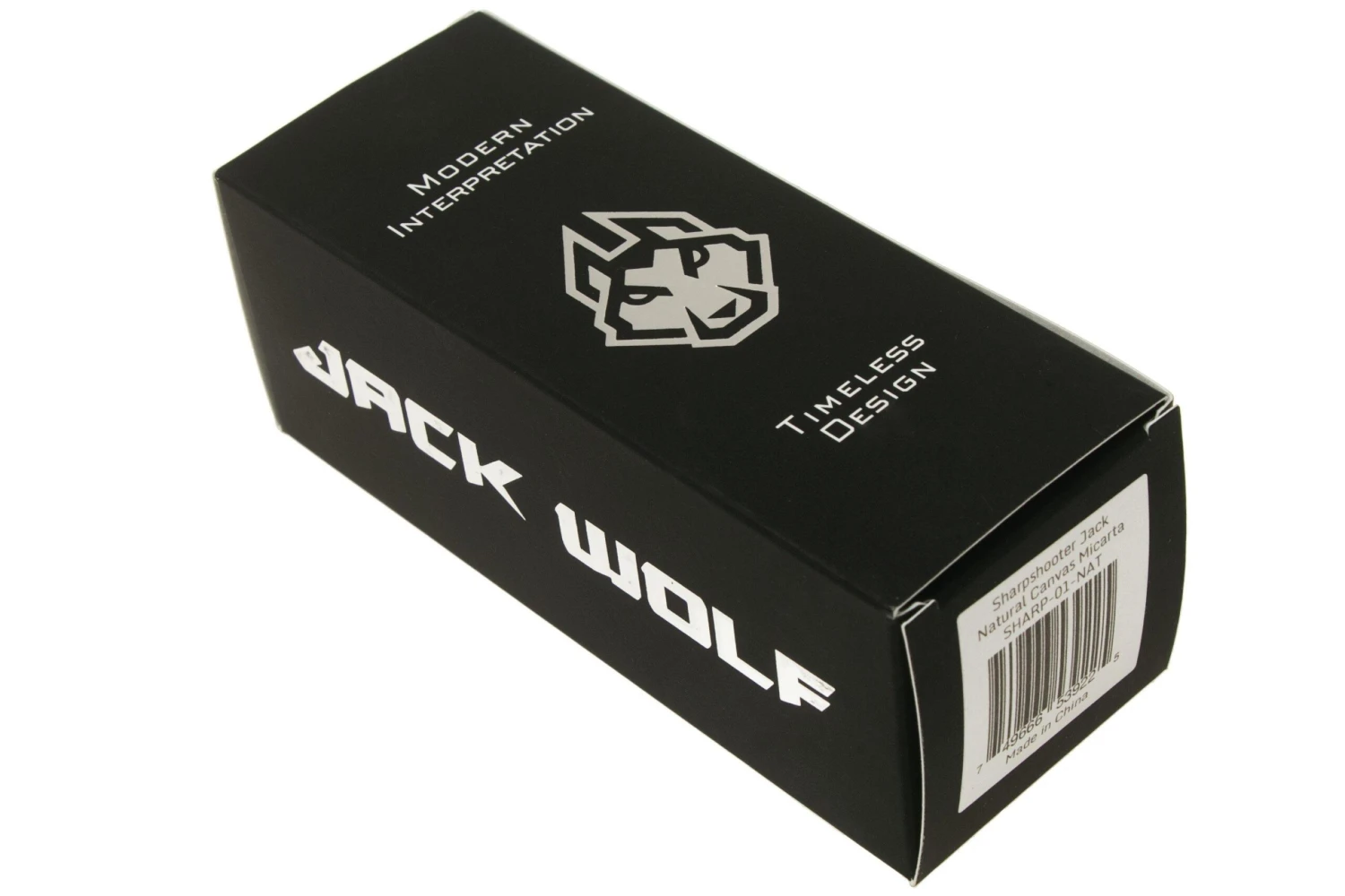 Jack Wolf Sharpshooter Jack, Natural Canvas Micarta SHSH-MNA Navaja Slipjoint 10 Jack Wolf Sharpshooter Jack, Natural Canvas Micarta SHSH-MNA Navaja Slipjoint - Imagen 8