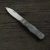 Jack Wolf Vampire Jack VAMPI-01-BLK Black Canvas Micarta Navaja Slipjoint -Victorinox Ventas JW VAMPI 01 BLK 01 jackwolf