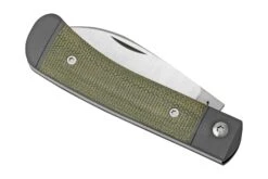 Jack Wolf Venom Jack VEN-01-GRN Canvas Micarta Green, Navaja Slipjoint -Victorinox Ventas JW VEN 01 GRN 06 jackwolf