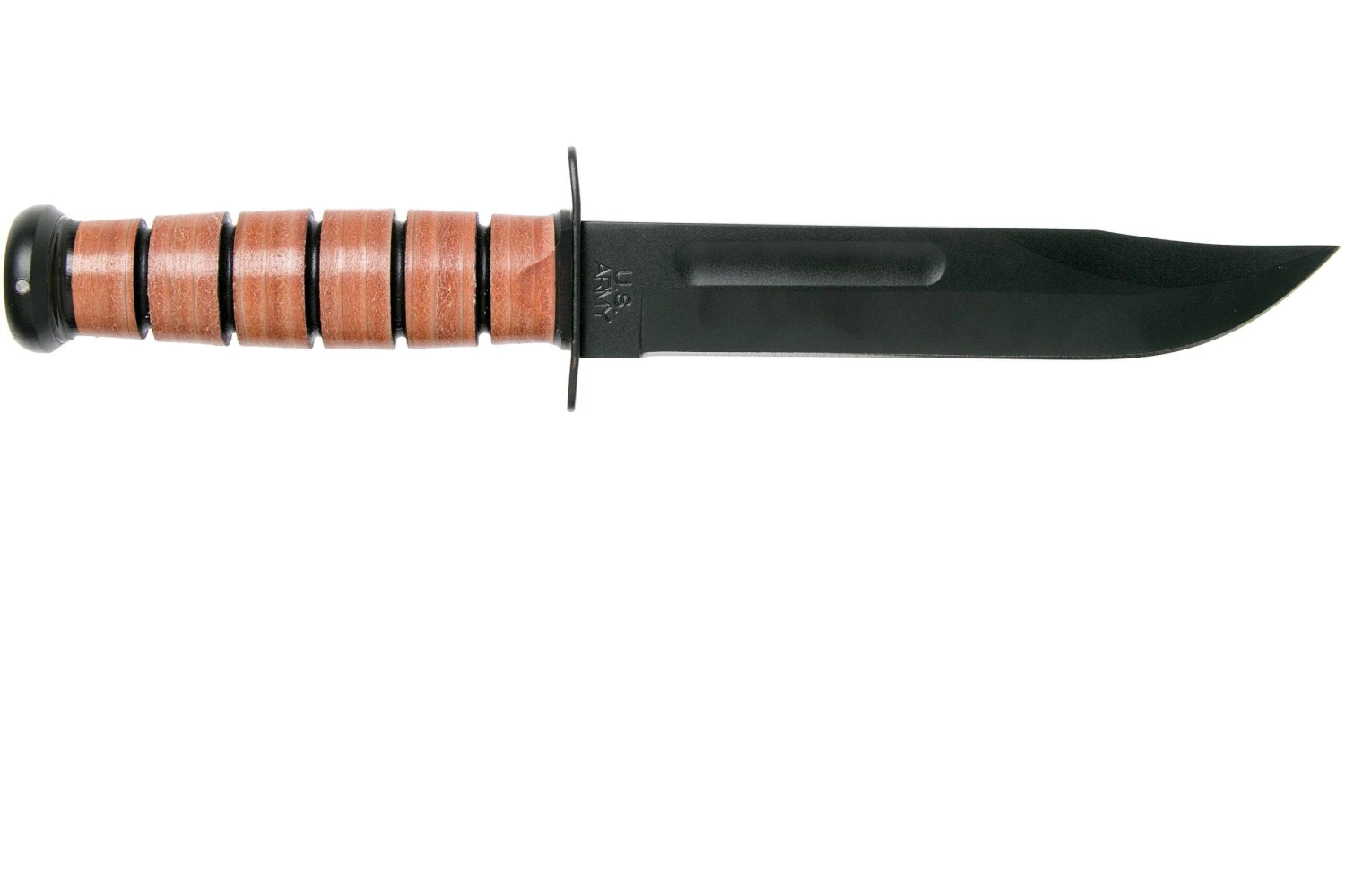 KA-BAR U.S. Army Knife 1220 Cuchillo Fijo, Funda De Cuero 4 KA-BAR U.S. Army Knife 1220 Cuchillo Fijo, Funda De Cuero - Imagen 2