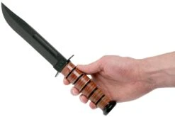 KA-BAR Single Mark 1320 Plain Edge, Cuero, Funda De Cuero 15 KA-BAR Single Mark 1320 Plain Edge, Cuero, Funda De Cuero -Victorinox Ventas KA1320 06 ka bar