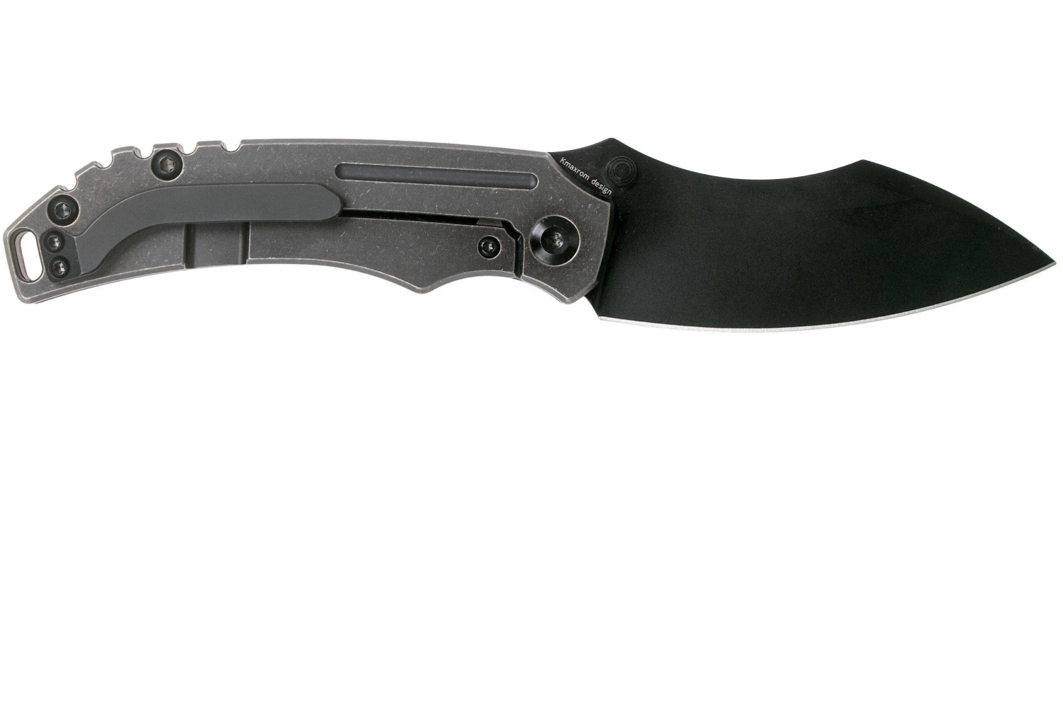 Kansept Pelican EDC K1018A4 Sheepsfoot, Black Titanium, Kmaxrom Design 4 Kansept Pelican EDC K1018A4 Sheepsfoot, Black Titanium, Kmaxrom Design - Imagen 2