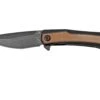 Kansept Kratos K1024A8 Black, Brown Micarta Navaja, Diseño Ostap Hel -Victorinox Ventas KSK1024A8 01 kansept