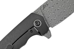 Kansept Entity K1036B3 Damascus, Black Titanium Navaja, Diseño Nalu Knives -Victorinox Ventas KSK1036B3 05 kansept