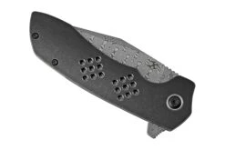 Kansept Entity K1036B3 Damascus, Black Titanium Navaja, Diseño Nalu Knives -Victorinox Ventas KSK1036B3 06 kansept