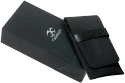 Kansept Mini Accipiter K2007A1 Titanium, Green Micarta Inlay Navaja, Kim Ning Design -Victorinox Ventas KSK2007A1 08 kansept knives