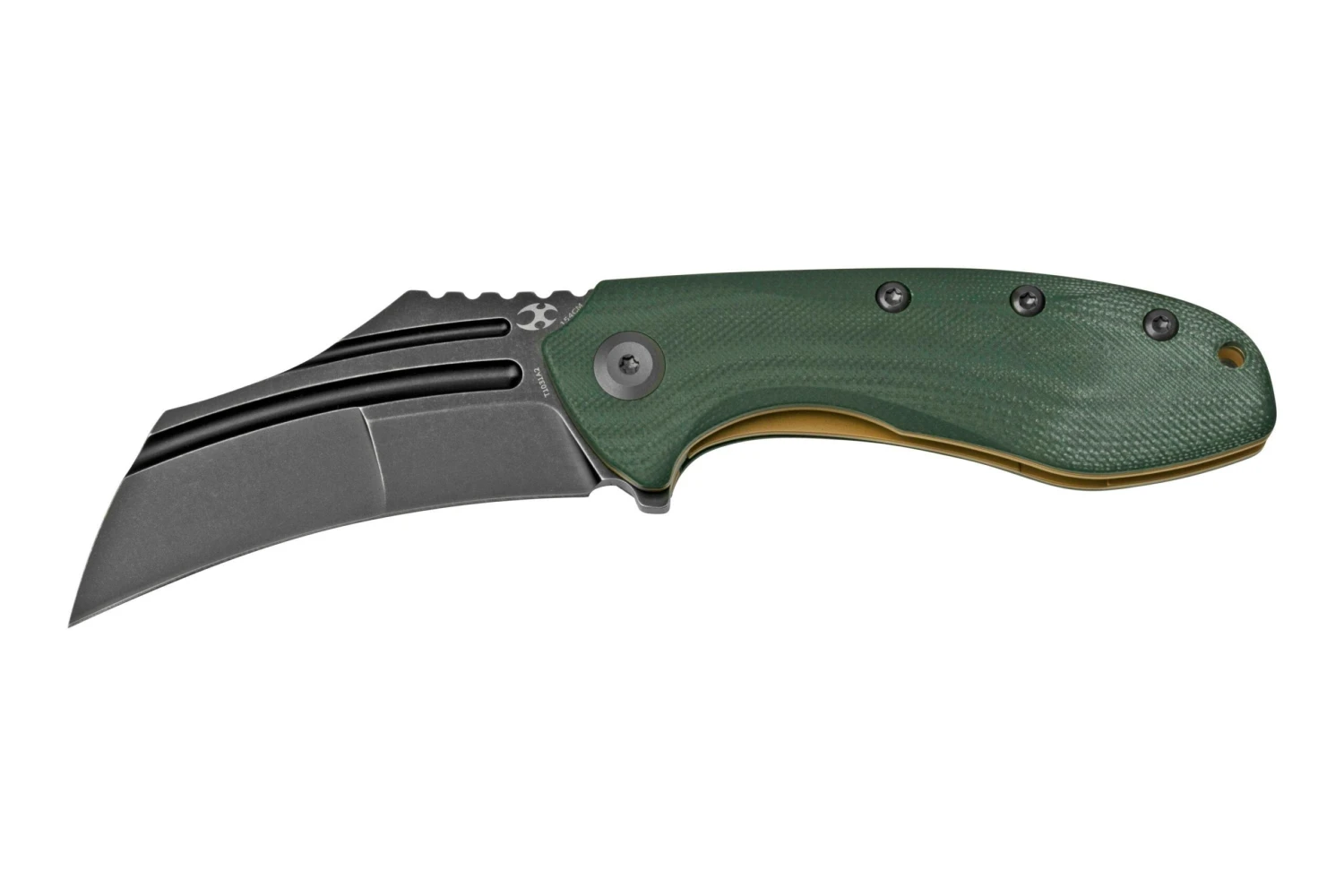 Kansept KTC3, T1031A2 Black, Green G10 Navaja, Diseño Justin Koch 3 Kansept KTC3, T1031A2 Black, Green G10 Navaja, Diseño Justin Koch