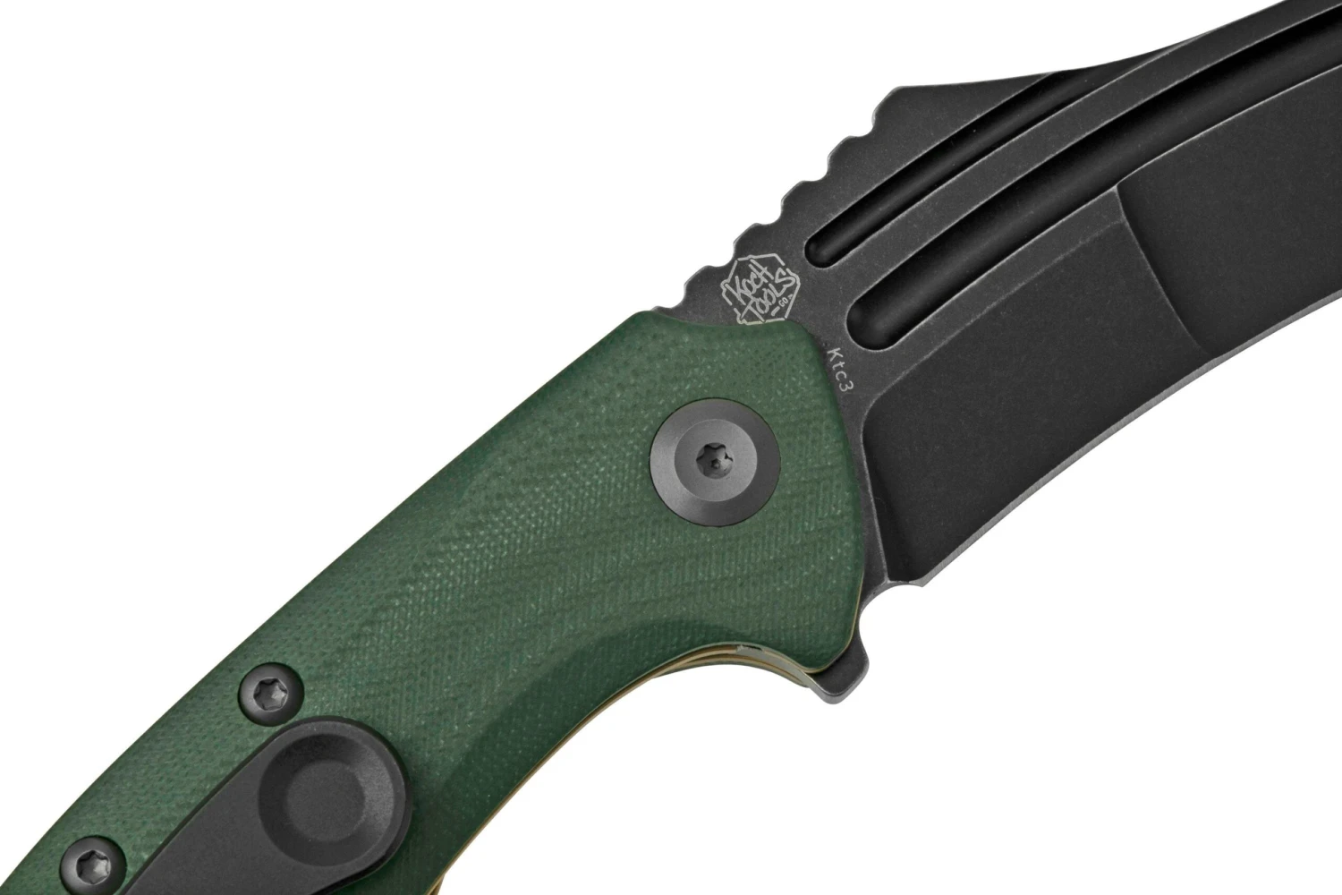 Kansept KTC3, T1031A2 Black, Green G10 Navaja, Diseño Justin Koch 7 Kansept KTC3, T1031A2 Black, Green G10 Navaja, Diseño Justin Koch - Imagen 5