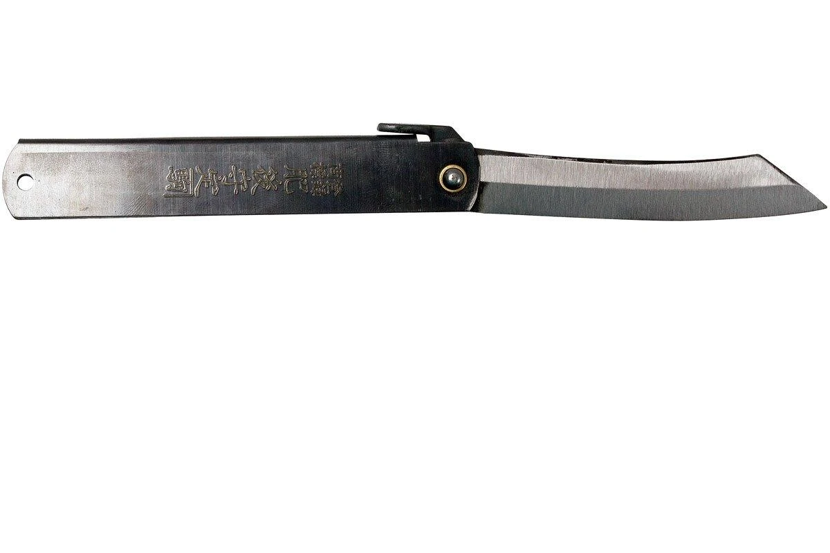 Higonokami Navaja 9,2 Cm HIGO05BL, Acero Al Carbono, Negro 4 Higonokami Navaja 9,2 Cm HIGO05BL, Acero Al Carbono, Negro - Imagen 2