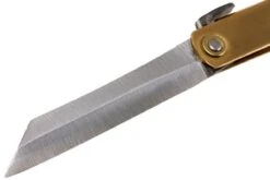 Higonokami Navaja 7 Cm HIGO09, Blue Paper Steel, Latón 12 Higonokami Navaja 7 Cm HIGO09, Blue Paper Steel, Latón -Victorinox Ventas KT HIGO09 03 higonokami kt higo09 03