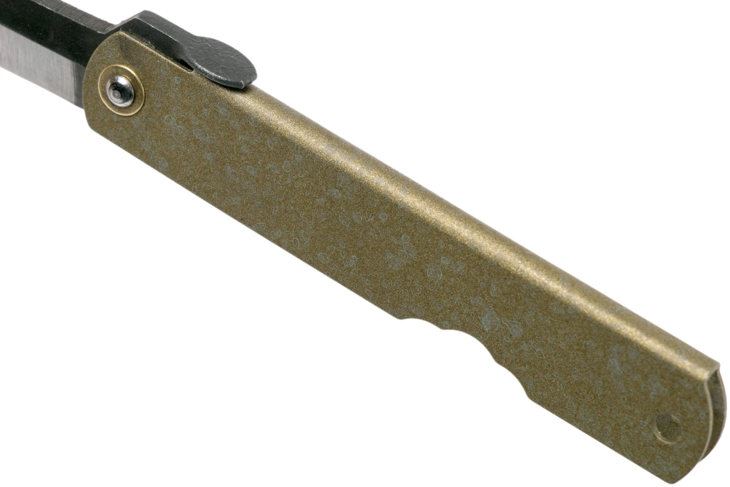 Higonokami Navaja 7,3 Cm HIGOC1B, Blue Paper Steel, Bronze Finished Steel 8 Higonokami Navaja 7,3 Cm HIGOC1B, Blue Paper Steel, Bronze Finished Steel - Imagen 6