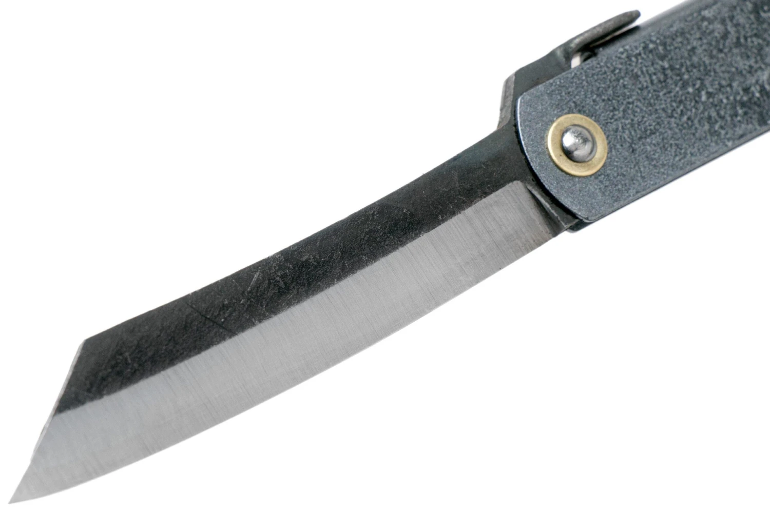 Higonokami Navaja 7,3 Cm HIGOC3B, Blue Paper Steel, Grey Black Glitter 5 Higonokami Navaja 7,3 Cm HIGOC3B, Blue Paper Steel, Grey Black Glitter - Imagen 3