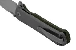 Kizer Coniferous V V4609C1, Titanium And Black Micarta, Stonewash, Navaja, Diseño De Justin Gingrich -Victorinox Ventas KZV4609C1 04 kizer