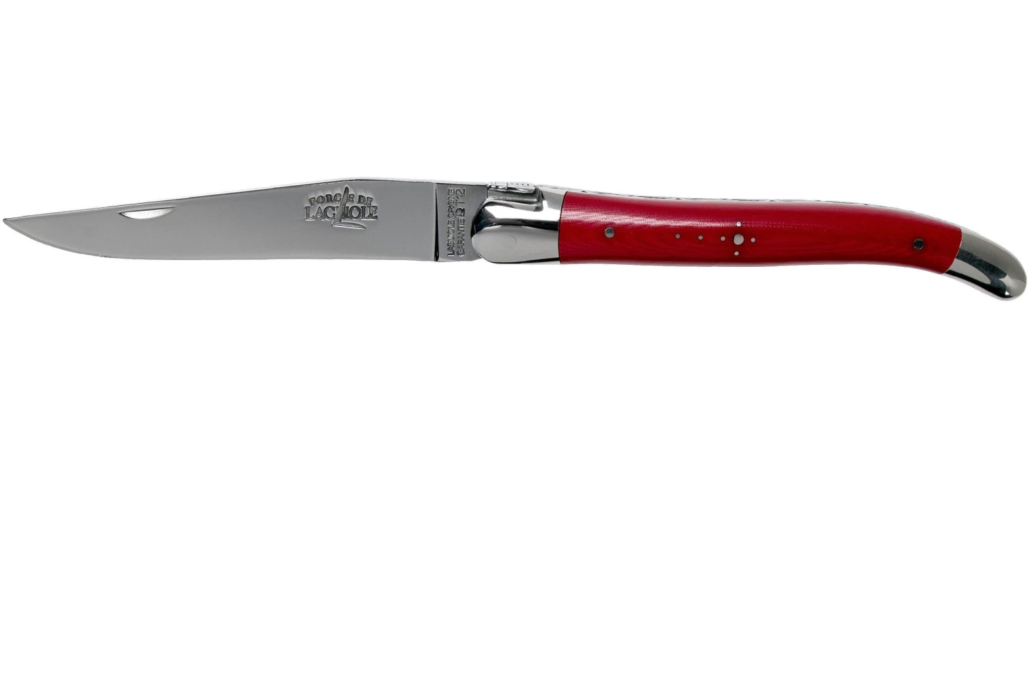 Forge Laguiole 1211INTCROUB 11cm, Rojo Micarta, Navaja Laguiole 3 Forge Laguiole 1211INTCROUB 11cm, Rojo Micarta, Navaja Laguiole