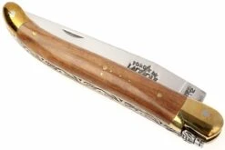 Forge Laguiole 1211OL, Madera De Olivo -Victorinox Ventas LA1211OL 03 forge de laguiole vouwmes la1211ol d3