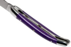 Forge Laguiole 129INTCVIOBRI 9cm, Violet Micarta, Navaja Laguiole -Victorinox Ventas LA129INTCVIOBRI 05 forge de laguiole