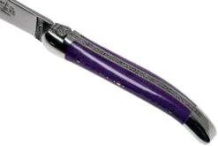 Forge Laguiole 129INTCVIOBRI 9cm, Violet Micarta, Navaja Laguiole -Victorinox Ventas LA129INTCVIOBRI 07 forge de laguiole