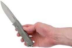 LionSteel B40 Green Canvas Micarta B40-CVG Cuchillo De Bushcraft -Victorinox Ventas LI B40 CVG 06 lionsteel