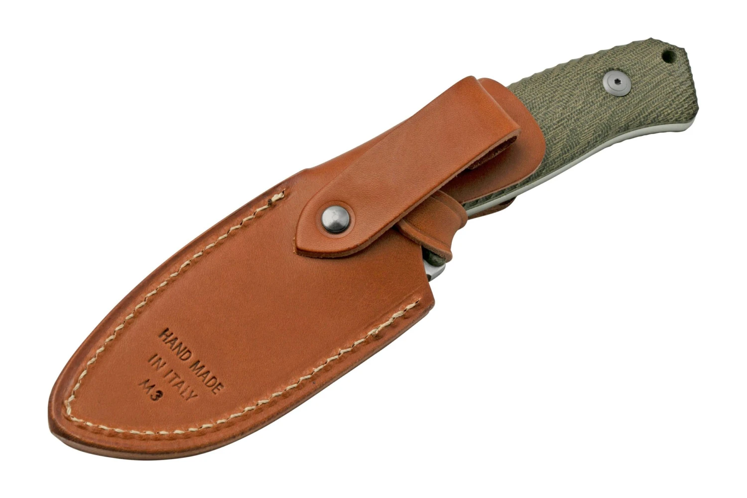 LionSteel M3 M3-CVG Green Canvas Micarta Cuchillo Fijo 9 LionSteel M3 M3-CVG Green Canvas Micarta Cuchillo Fijo - Imagen 7