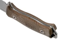 LionSteel M5 CPM 3V, Natural Canvas Micarta, Knivesandtools Exclusive Cuchillo De Supervivencia -Victorinox Ventas LI M5 3V CVN 04 lionsteel kato exclusive